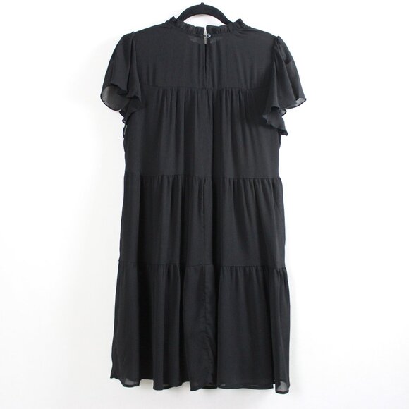 A-line Tiered Mini Summer Dress - Picture 16 of 16